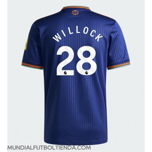 Camiseta Newcastle United Joe Willock #28 Tercera Equipación Replica 2025-26 mangas cortas